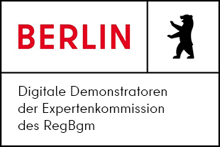 Digitale Demonstratoren der Expertenkommission des RegBgm - Berlin